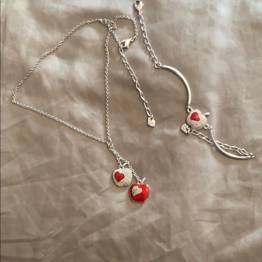 Beautiful Swarovski necklace and bracelet.
